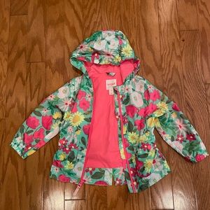 Toddler girls light floral jacket Size 3T